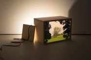 Tahi Moore, Untitled, 2014, duratrans print in custom light box 285 x 490 x 335mm