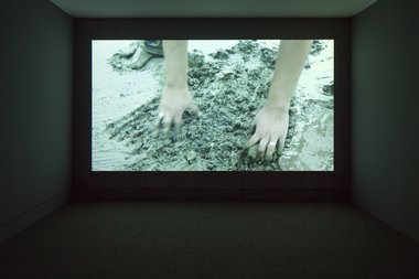 Shannon Te Ao and Iain Frengley, Untitled (After Rakaihautu) 2012, HD video