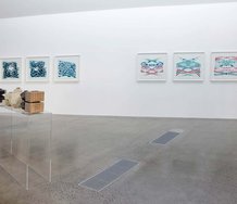 Kathy Barry and Isobel Thom, Homeworld, in Gallery 5, top floor, Te Uru. Photo: Jennifer French