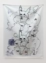Dan Arps, Leveled Up (Pikachu), 2015, dye-sublimation print on satin, 1700 x 1200 mm