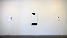 Installation of Billy Apple's Gallery Abstracts 2011 - 2015, at Melanie Roger Gallery, eastern wall