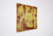 Johl Dwyer, Esc, 2015, resin, pine, enamel, oil, 500 x 500 x 25 mm