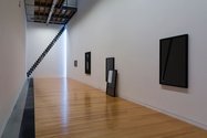 Installation view of Andrew Beck, After Image, 2015, silver gelatin prints, acrylic, glass, in the exhibition The Specious Present at the Adam Art Gallery, Victoria University of Wellington. Courtesy of the artist and Hamish McKay Gallery, Wellington