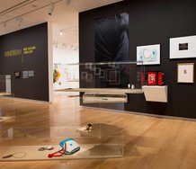Wunderrūma: New Zealand Jewellery, curated by Warwick Freeman and Karl Fritsch and installed with works on the walls from the Collections of Auckland Art Gallery Toi o Tamaki