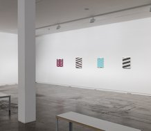 Over Under Sideways Down as installed at Two Rooms. Photo: Sam Hartnett