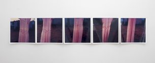 Janet Bayly, Lace Dress 2, 1979/2002, five colour Lambda prints from SX-70 Polaroids