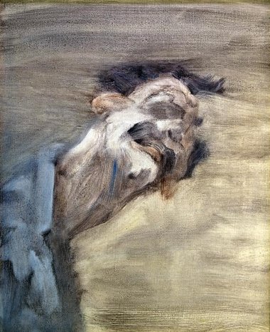 Richard McWhannell, A Tearning a Girning, 1987, oil on canvas. Collection of the artist