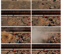Selection of stills from Cinthia Marcelle and Tiego Mata Machado's O Seculo (The Century), 2011, video.