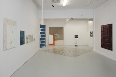 Painting: A Transitive Space (Phase One) as installed in St Paul St Gallery Three. Photo: Sam Hartnett