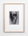 Sherrie Levine, African Masks After Walker Evans IV, 2014, 1 of 24 giclée inkjet prints, edition 9 of 12. Courtesy of the Artist, Simon Lee Gallery and the Walker Evans Archive, Metropolitan Museum of Art, New York. Photo: Todd-White Art Photography