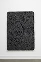 John Reynolds, Unhinged Text (Dark Night) #1, 2016, acrylic paint marker on acrylic on canvas, 2100 x 1520 mm. Photo: Sam Hartnett