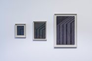 Alberto Garcia-Alvarez: Untitled, 1998, mixed media on board, 290 x 235 mm (framed); Untitled, 1999, mixed media on board, 395 x 290 mm (framed); Untitled, 1999, mixed media on board, 695 x 480 mm (framed)