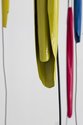 Helen Calder, Tyrant, hero, adventuer, hedonist, lover, poet, speaker, historian, teacher, philosopher, collector, ruler, 2016, water-based enamel paint, silicone tube, dimensions variable. Photo: Sam Hartnett