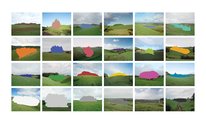 Shaun Waugh, Covenant Cut-Outs, 2015. Colour photographs. Collection of the artist
