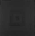 Visesio Siasau, Black On Black - taha (2017), oil & acrylic on canvas, 2000 x 2000 mm