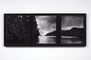 Mark Adams, 17.5.1995. View in Pickersgill Harbour after William Hodges’ “A view in Pickergill Harbour, Dusky Bay, New Zealand, 1773” .Tamatea-Dusky Sound. 2013. Private collection. Photo: Sam Hartnett