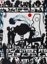 Andy Leleisi'uao, Garamond People Part I, 2017, acrylic on canvas