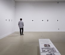 David Clegg, 'loca projects / correction' (2017), Govett-Brewster Art Gallery. Photograph: Sam Hartnett.