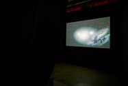 Susan Schuppli, Trace Evidence, 2016, HD video, colour with 4 channel sound, 53 min, as installed at Artspace. Photo: Sam Hartnett. Image courtesy of the artist and Artspace.