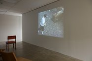 Seamus Harahan, Cold Open, 2014, DVPal, sound, 13.28, as installed at Artspace. Photo: Sam Hartnett. Image courtesy of the artist and Artspace.