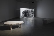 Nicholas Mangan, Nauru: Notes from a Cretaceous World (2009-2010). Single-channel HD colour video with sound (14mins 50 secs). Courtesy of the artist. Photograph courtesy of The Dowse Art Museum. Photographer: Shaun Matthews.