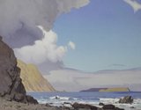 Nugent Welch ‘The Coming Storm’ Circa 1930, oil on canvas, 1930/5/1.  Collection of the Sarjeant Gallery Te Whare o Rehua Whanganui. Purchased, 1930.