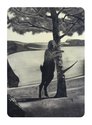 Jason Greig, Treehugger (Freudian Slip), 2018, monoprint, 480 x 330 mm.