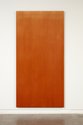 Simon Morris, Falling Light (red oxide), 2018, acrylic on wood, 2000 x 1000 mm. Photo: Sam Hartnett