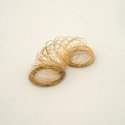 Peter Robinson, Poor Man’s Slinky, 2018, wire, 110 x 110 x 230mm