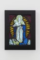 Artist unknown, Flemish Stained glass, c. late 15th century, The Virgin is depicted as the 'Woman of the Apocalypse', 27 x 20 cm