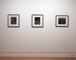 Jasmine Togo-Brisby, Sweet Jesus, 2018, installational detail,  Recruits unknown, 2017; kanaka converts, full immersion, 2017; Kanaka women in the sugar cane Hambledon plantation, 2017, triptych photography Collodion on glass 234 x 306 cm each. 