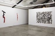 Installation of Alberto Garcia-Alvarez' Labyrinth at Tim Melville Gallery