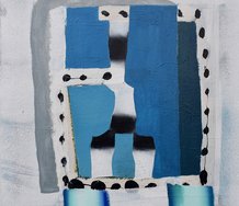 Winner of the Award: Reece King, Good Socks, 2020, acrylic/enamel on canvas, 1000 x 800 x 40 mm