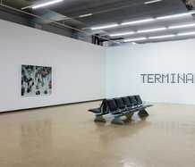 Installation of Terminal, City Gallery Wellington, 2020.  Photo: Harry Culy