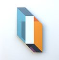 Amanda Wilkinson, Inside Out, 2020, acrylic on board, 322 x 182 x 23m