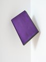 James Ross, Violet Book, 2015, oil on plywood, 30.5 x 20.5  x 30 cm. Photo: Sam Hartnett