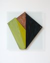 James Ross, Dark Shadow (Light Interior), 2016, oil on 3 panels with toughened glass, 46 x 44.2 cm. Photo: Sam Hartnett