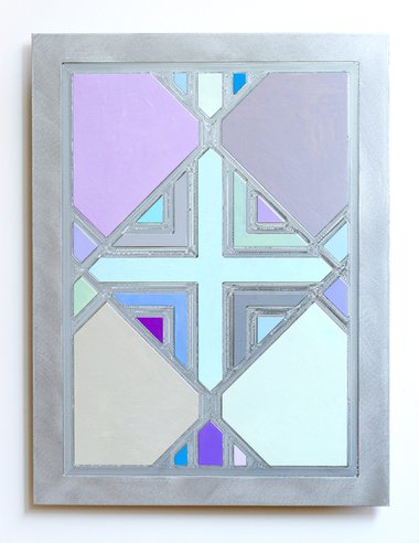 Julian McKinnon, Apogee, 2020, aluminium, resin, acrylic paint, 800 x 600 mm
