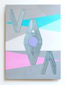Julian McKinnon, Nadir, 2020, aluminium, resin, acrylic paint, 800 x 600 mm