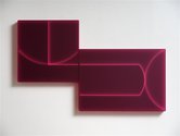 Kāryn Taylor,  Heisenberg's Equation, 2020, cast acrylic, 500 mm x 1200 mm