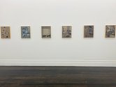 Installation of Robin Neate's Paintings at Melanie Roger Gallery.