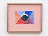Imogen Taylor, Places Underneath, 2021, watercolour on paper, 320 x 385mm (framed size)