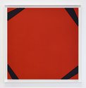 Geoff Thornley, Construction No. 15, 1983,  oil on plywood board, 1305 x 1305 mm