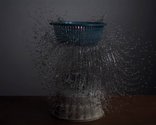 Steve Carr, A Sculptural Assemblage with Water, 2022, Olympus i-Speed 3 High-Speed Engineers Camera. Duration: 2 mins 4 secs.