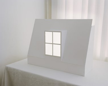 Marie Shannon, Bedroom Window Still Life, 2021, digital inkjet print on Ilford Galerie Prestige 310gsm, 608 x 760 mm unframed. 855 x 995 mm framed.