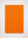 Noel Ivanoff, Digit Painting--deep over light orange, 2022, oil on plywood panel, 1220 x 813 mm. Photo: Sam Hartnett
