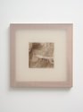 John Ward Knox, No title (vi), 2022, oil and calico and silk, 500 x 500 mm