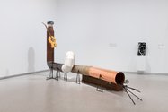 Oscar Enberg, Imagination Dead Imagine (lilt for tenor and Jean Arp electric guitar), 2015 (installation view), Chartwell Collection, Auckland Art Gallery Toi o Tāmaki, purchased 2015