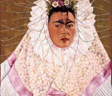 Frida Kahlo, Diego on my Mind (Self-Portrait as Tehuana), 1943, oil on Masonite, 76 x 61 cm. The Jacques and Natasha Gelman Collection of 20th Century Mexican Art and the Vergel Foundation. Photo credit: Gerardo Suter
