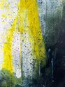Koen Delaere, Hymneola, 2022, detail, pigments, oil paint medium and acrylic medium on canvas, 180 x 100 cm